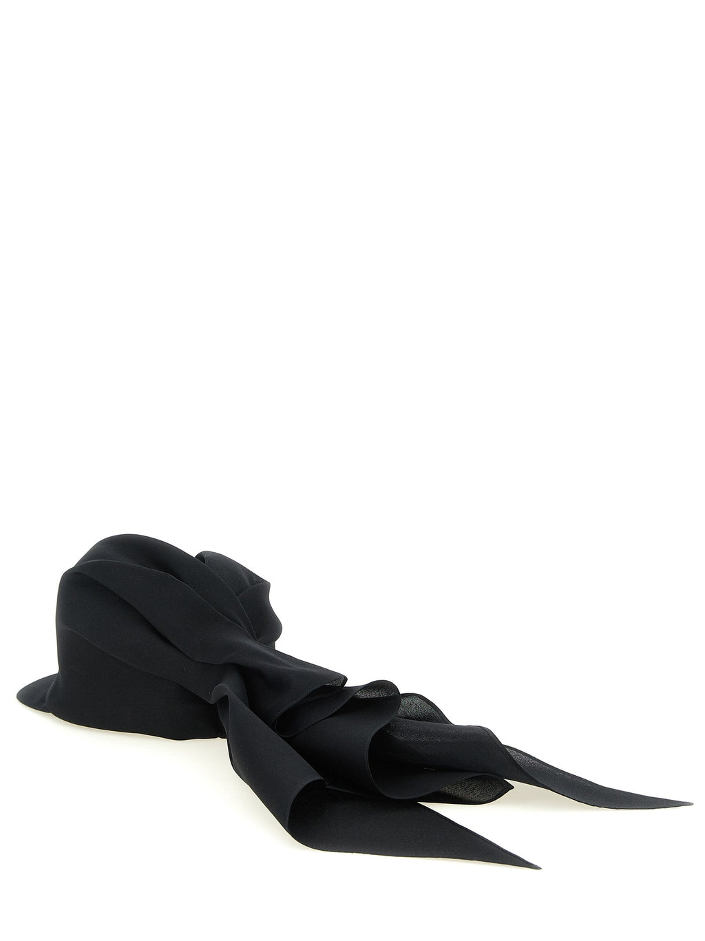 Balenciaga Black Silk Cap (Baseball Hat)