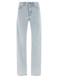 Givenchy Blue Cotton Straight-Leg Jeans