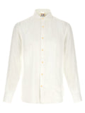 MC2 Saint Barth White Linen Blouse