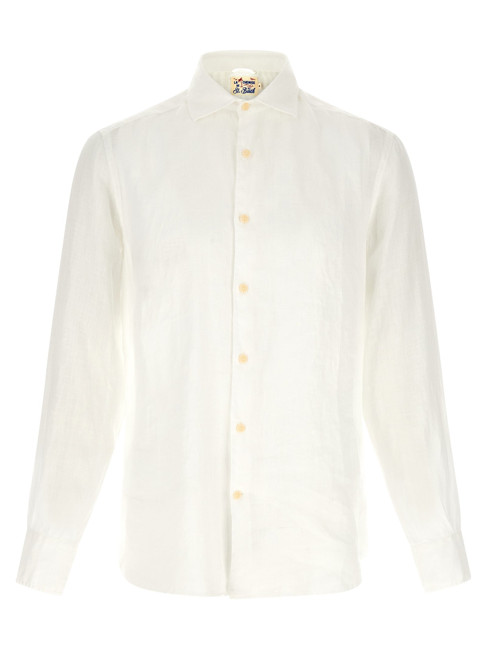 MC2 Saint Barth White Linen Blouse