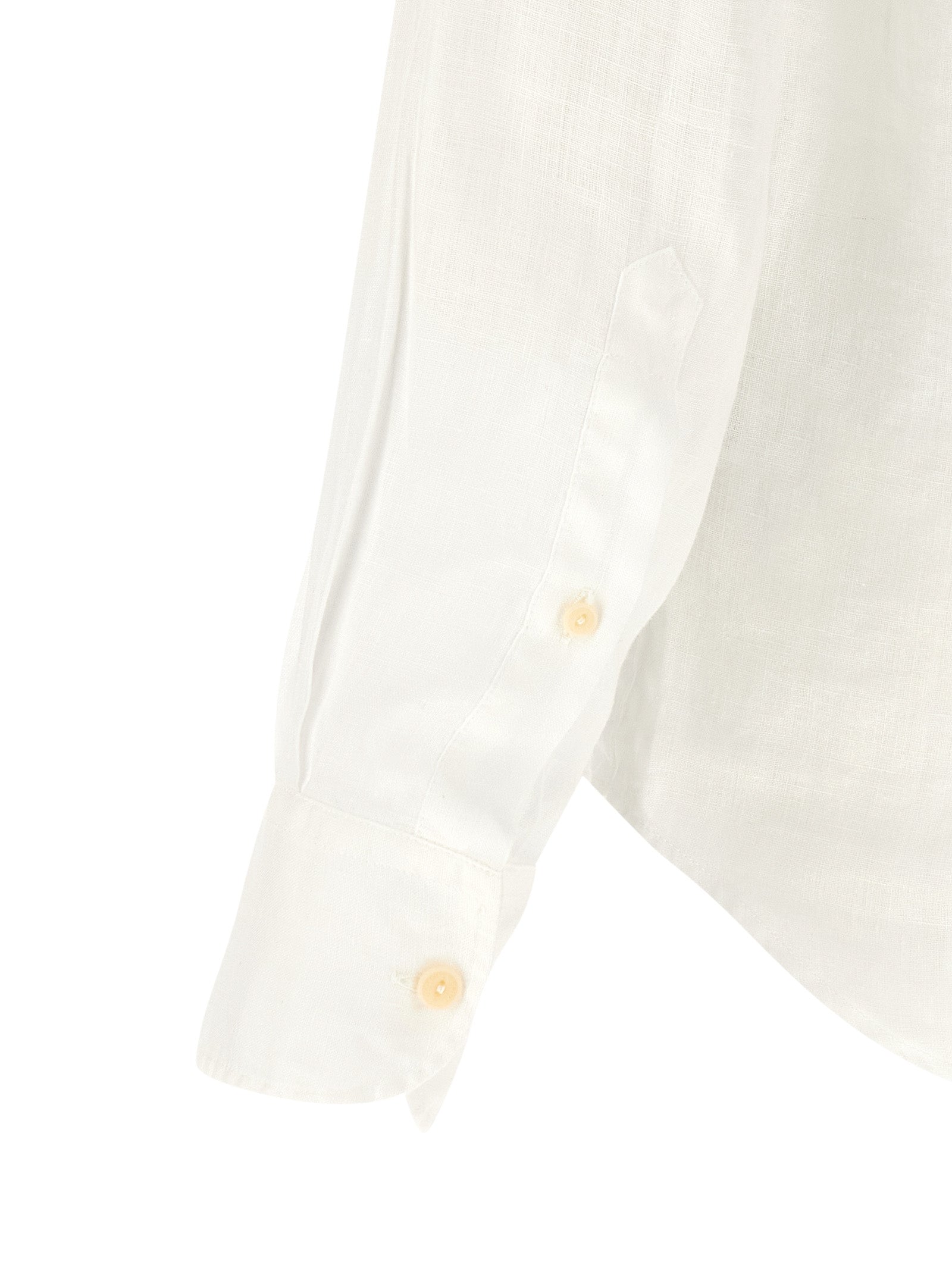 MC2 Saint Barth White Linen Blouse