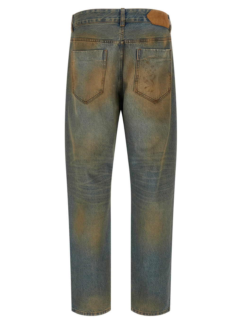 Jacquemus Multicolor Cotton Straight-Leg Jeans