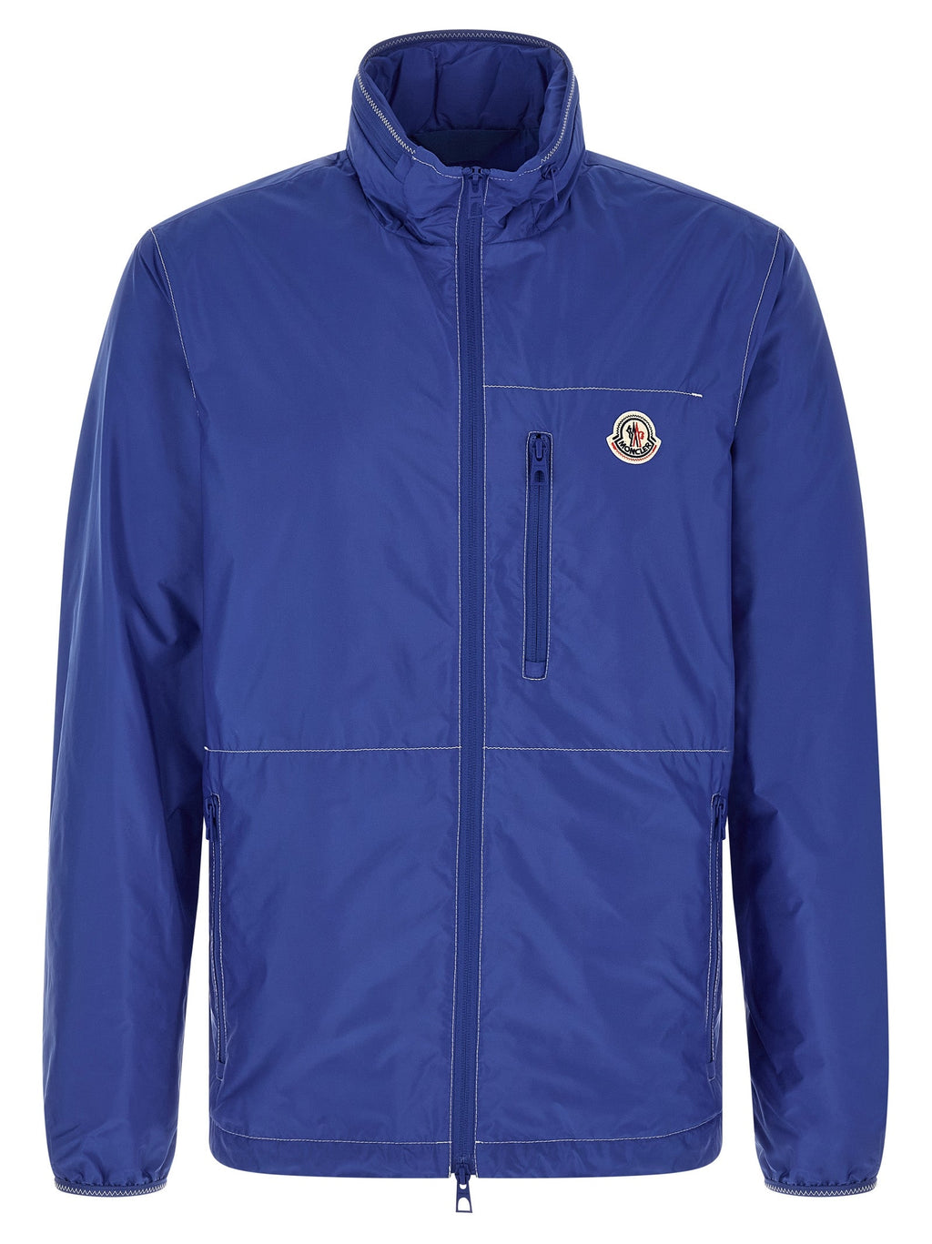 Moncler Blue Polyamide Shell Jacket