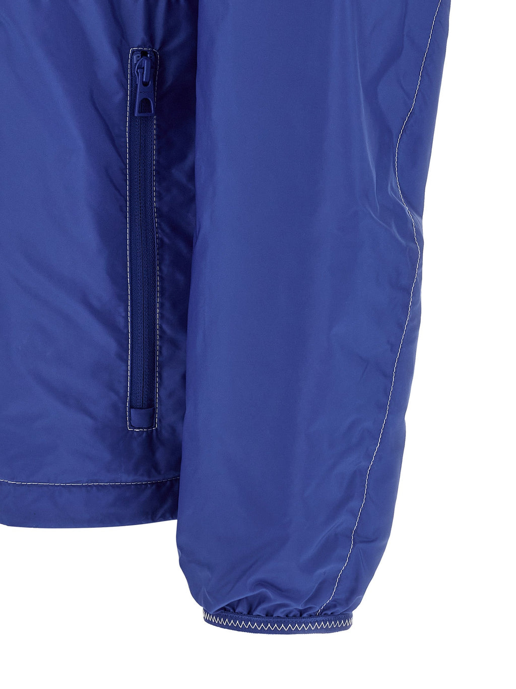 Moncler Blue Polyamide Shell Jacket