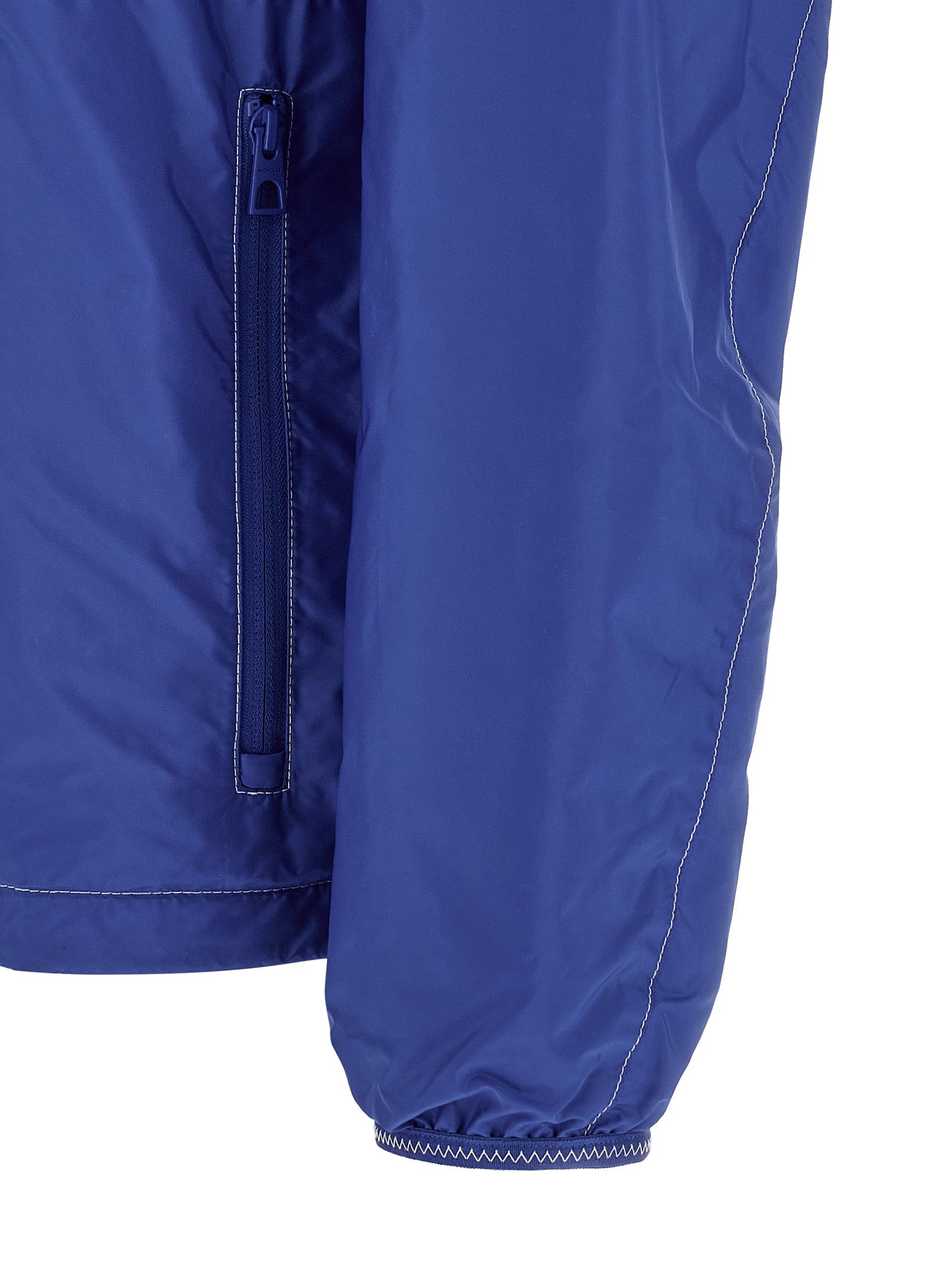 Moncler Blue Polyamide Shell Jacket