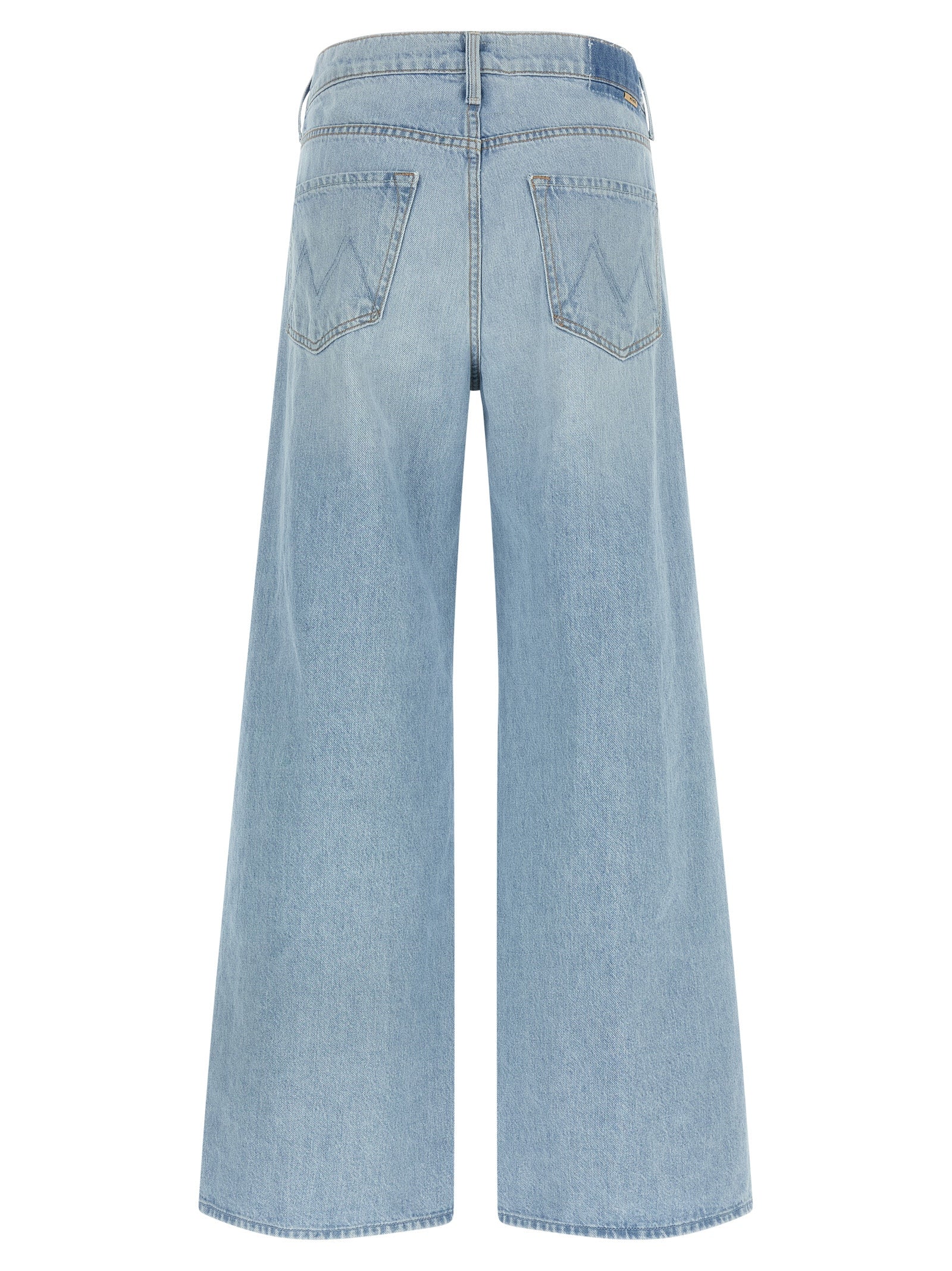 Mother Denim Blue Cotton Jeans Denim