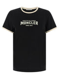 Moncler Black Cotton T-Shirt