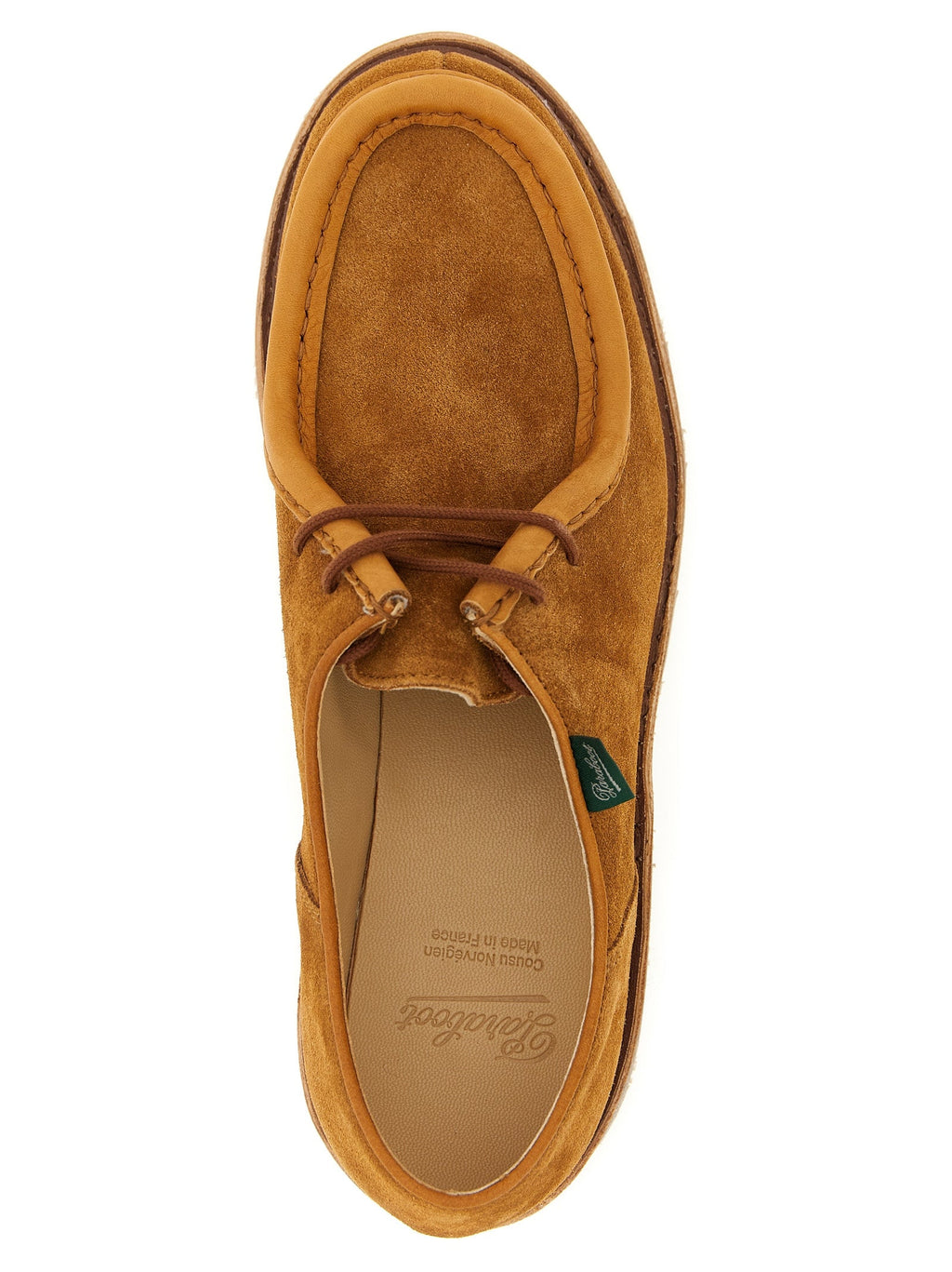 PARABOOT Brown Calfskin Oxfords And Derbies
