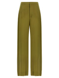 MAISON JEJIA Bicolor Silk Casual Pants