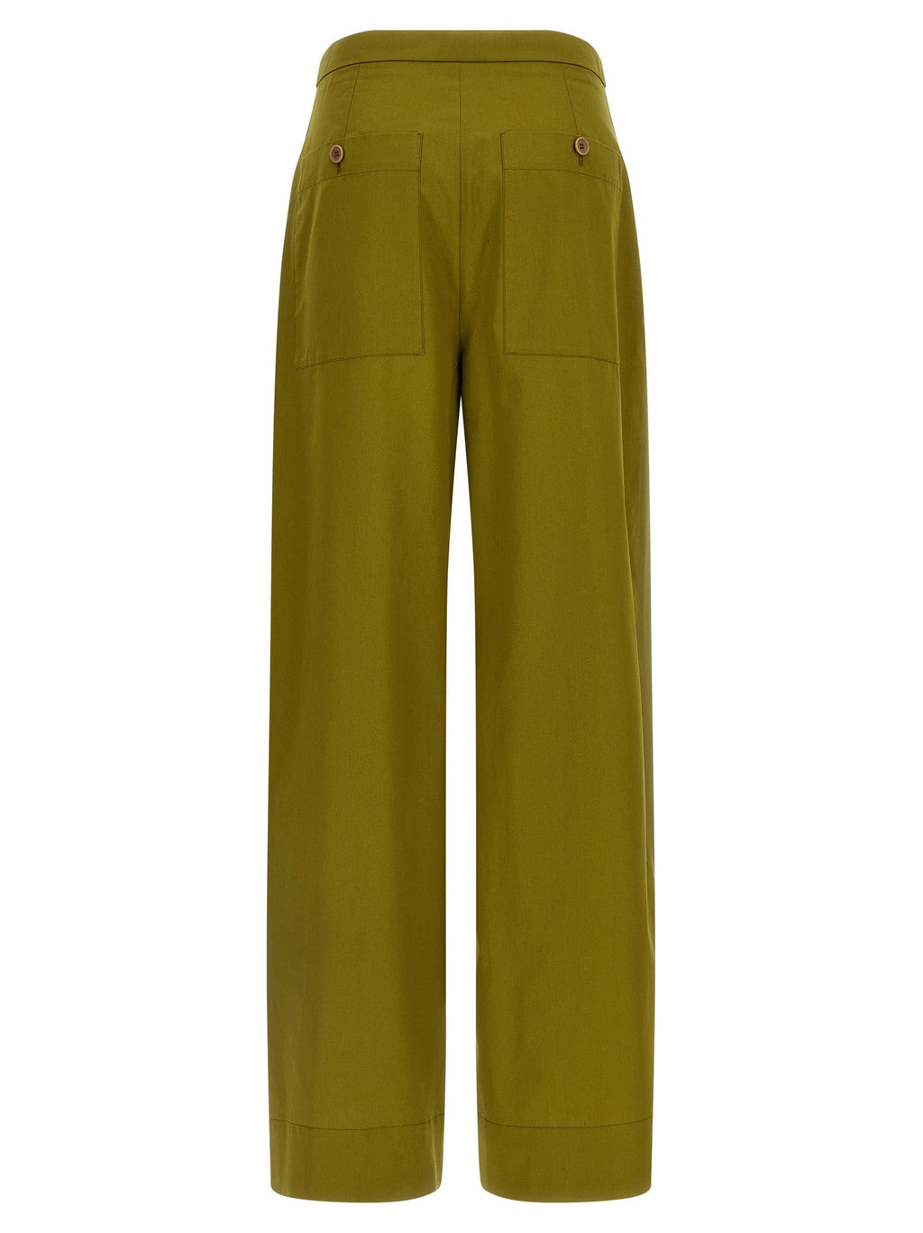 MAISON JEJIA Bicolor Silk Casual Pants