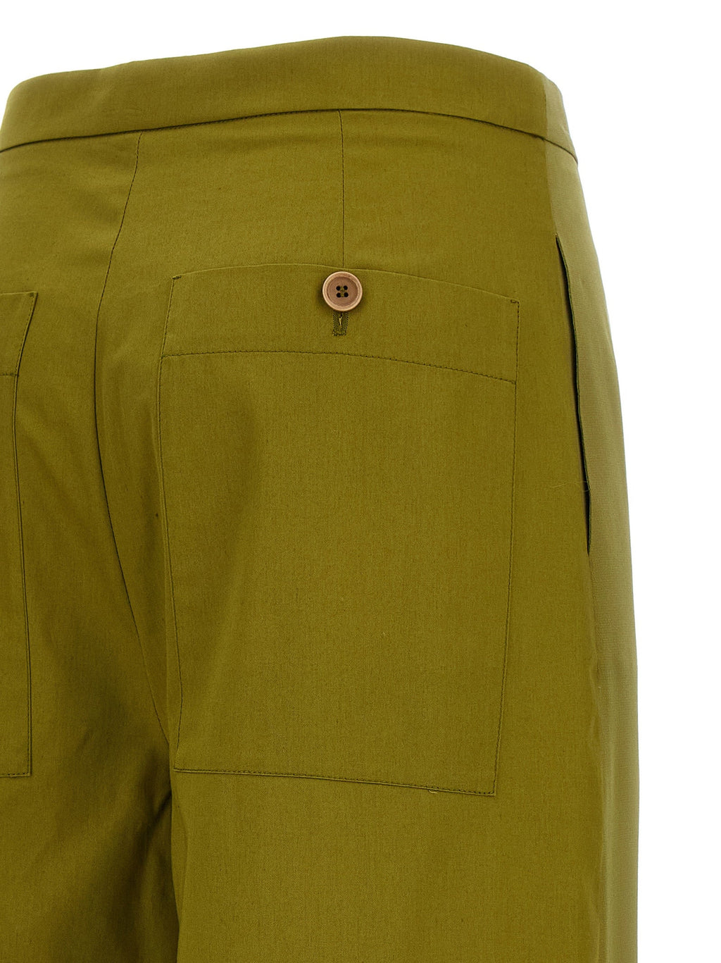 MAISON JEJIA Bicolor Silk Casual Pants