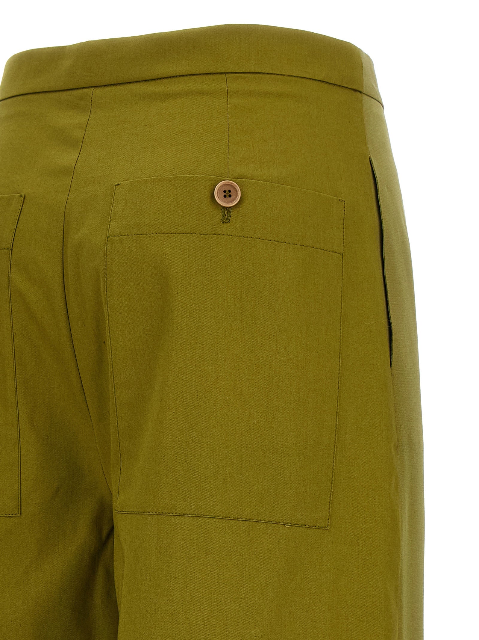 MAISON JEJIA Bicolor Silk Casual Pants