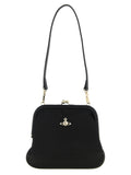 Vivienne Westwood Black Viscose Clutch Bag