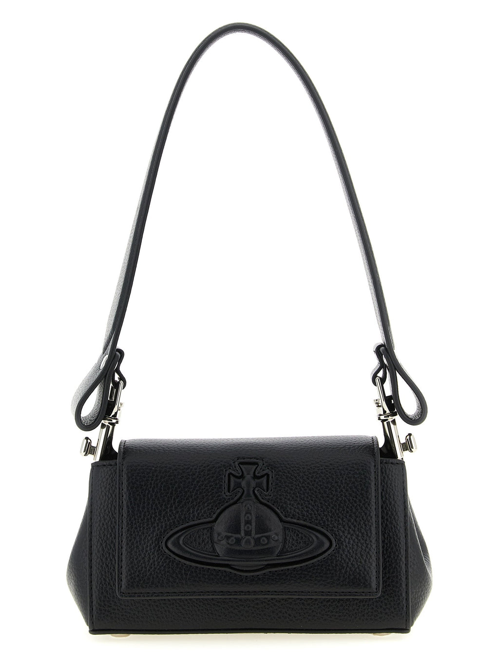 Vivienne Westwood Black Polyethylene Shoulder Bag