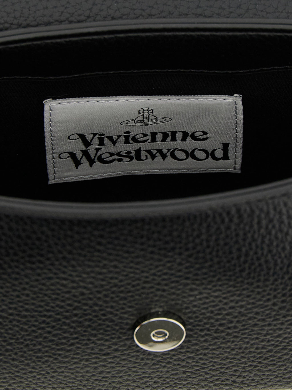 Vivienne Westwood Black Polyethylene Shoulder Bag