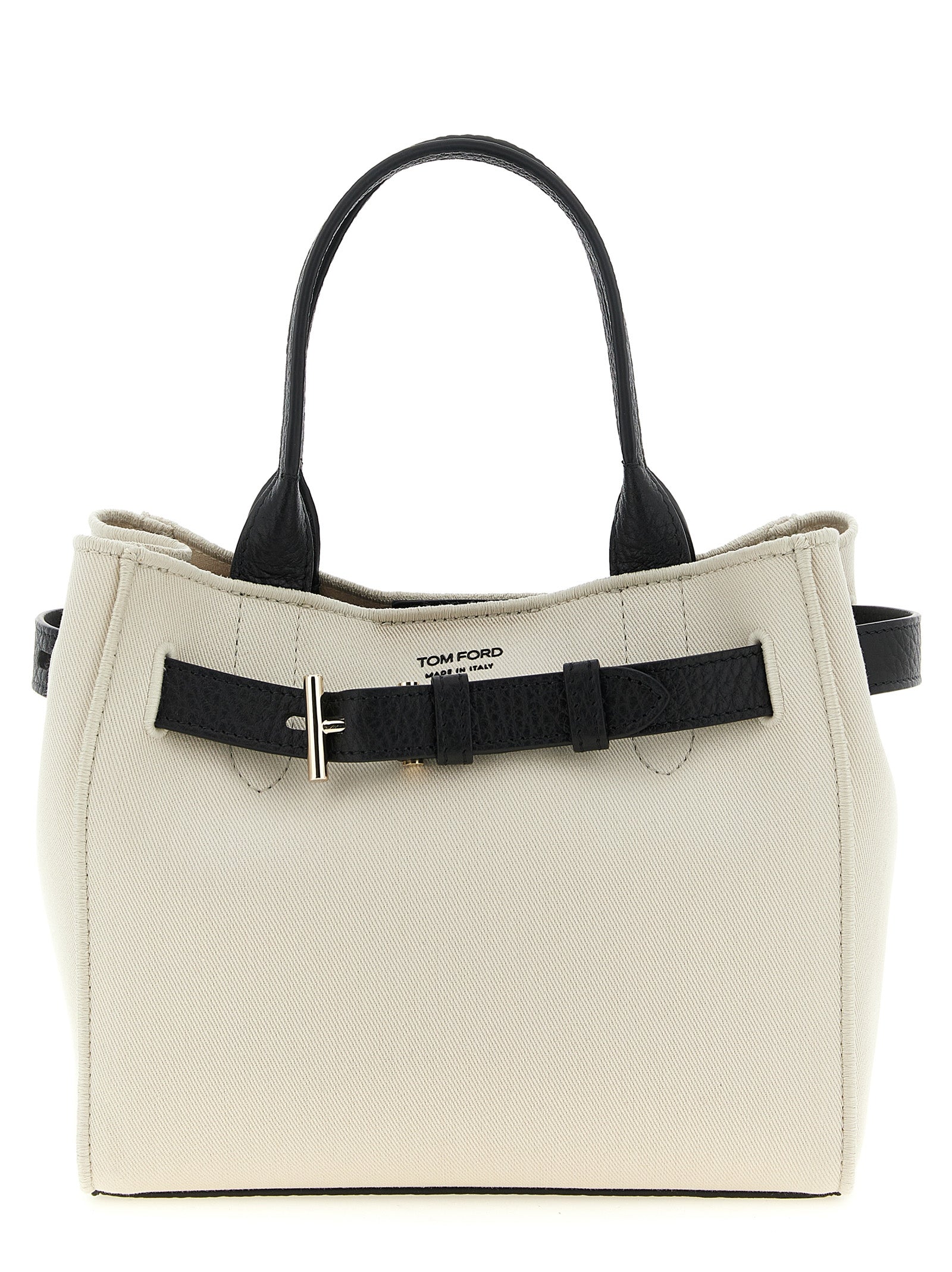 Tom Ford Bicolor Cotton Tote Bag