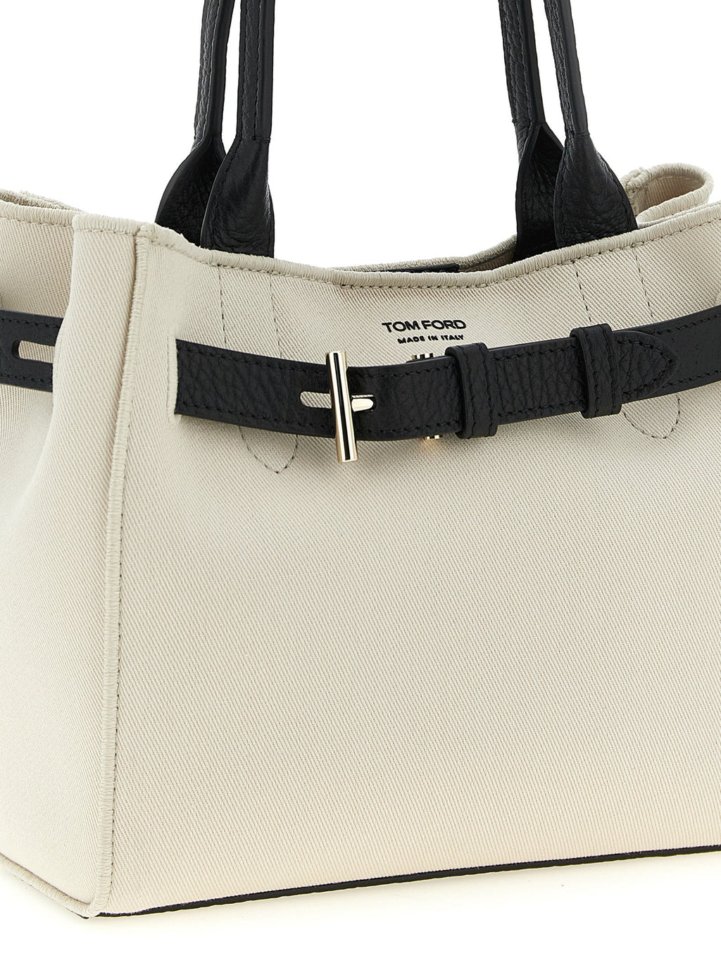 Tom Ford Bicolor Cotton Tote Bag
