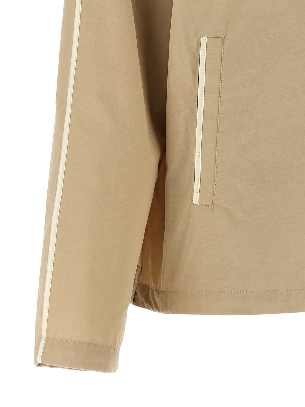 Moncler Beige Polyester Shell Jacket