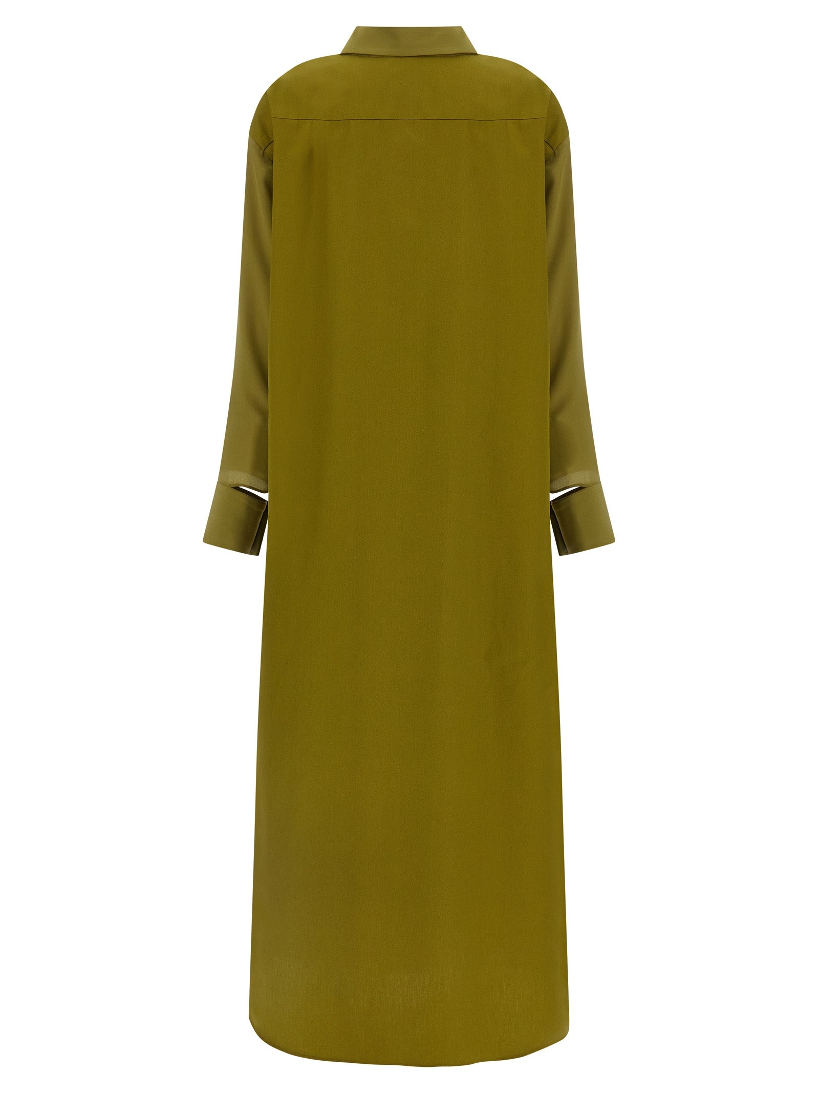 MAISON JEJIA Bicolor Silk Long Dress