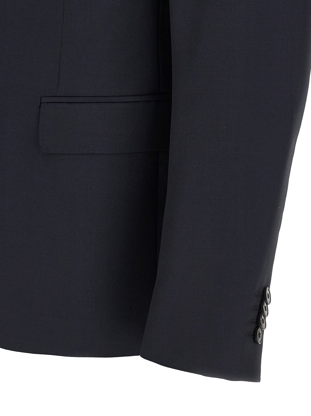 ZEGNA Blue Wool Two-Piece Suit