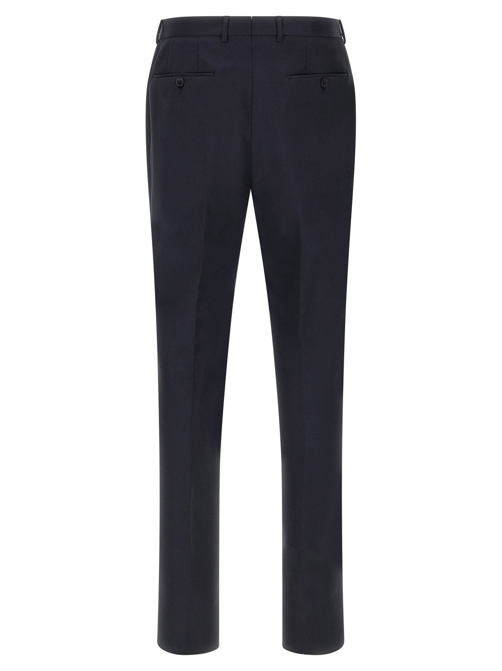 ZEGNA Blue Wool Two-Piece Suit