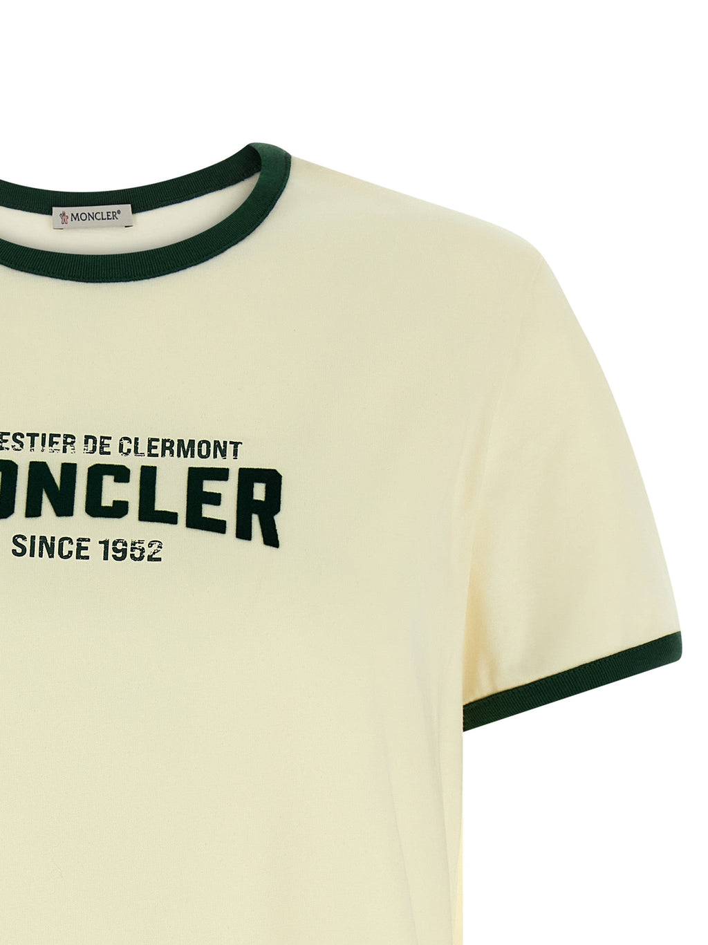 Moncler Beige Cotton T-Shirt
