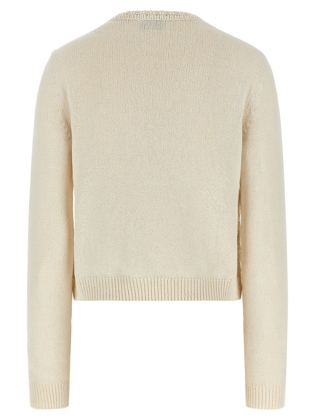 Moncler Beige Cotton Cardigan