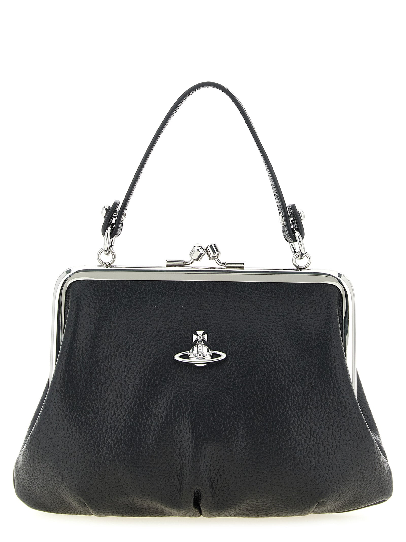 Vivienne Westwood Black Polyethylene Handbag