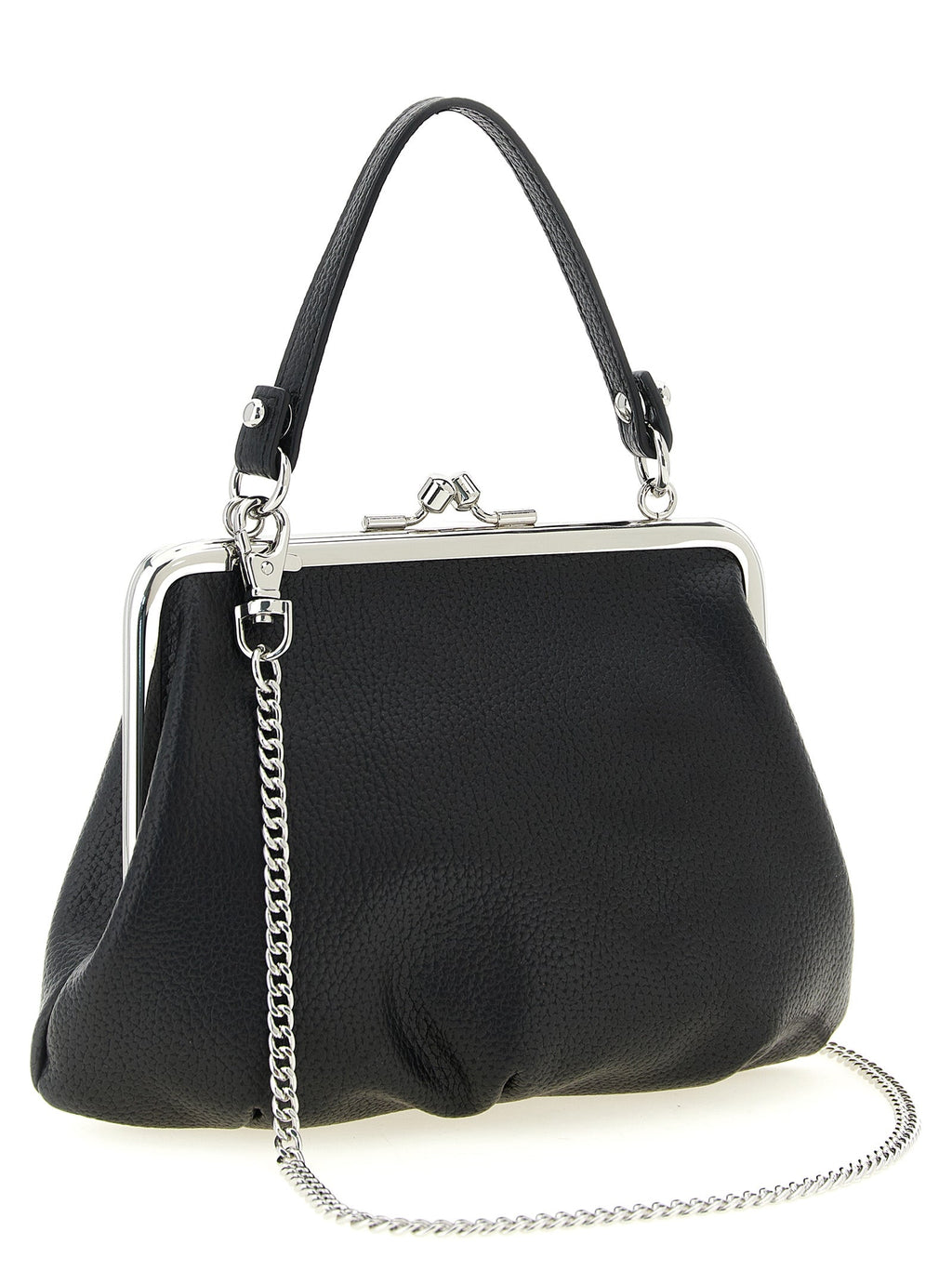 Vivienne Westwood Black Polyethylene Handbag