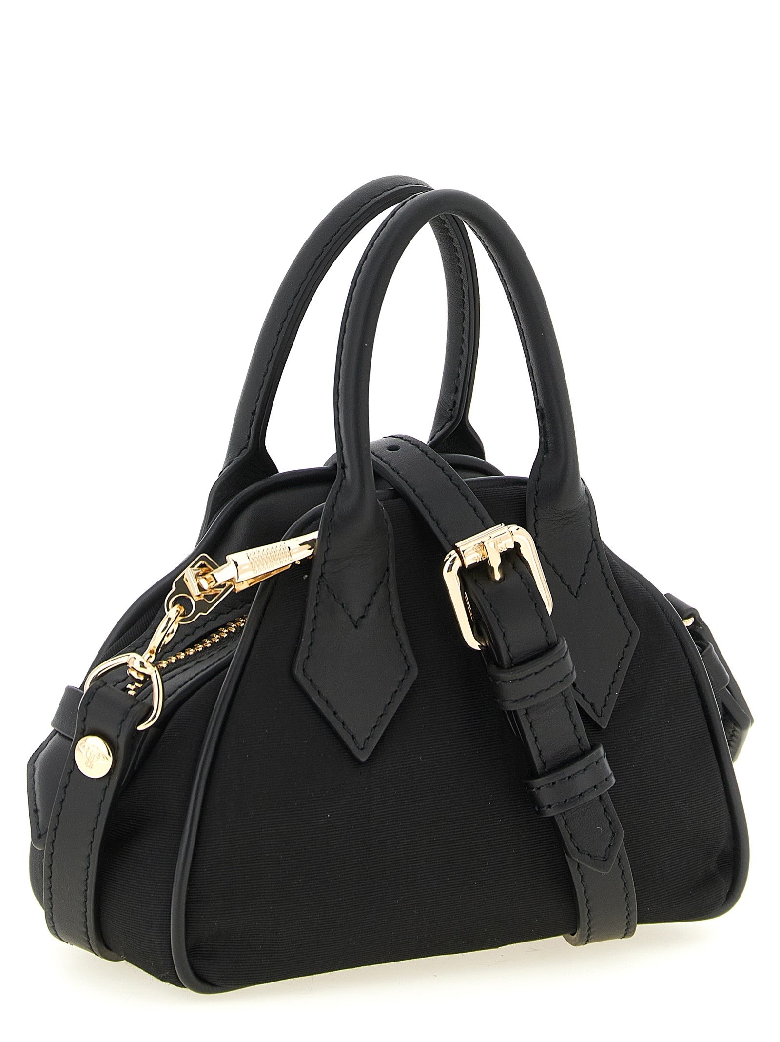 Vivienne Westwood Black Viscose Handbag