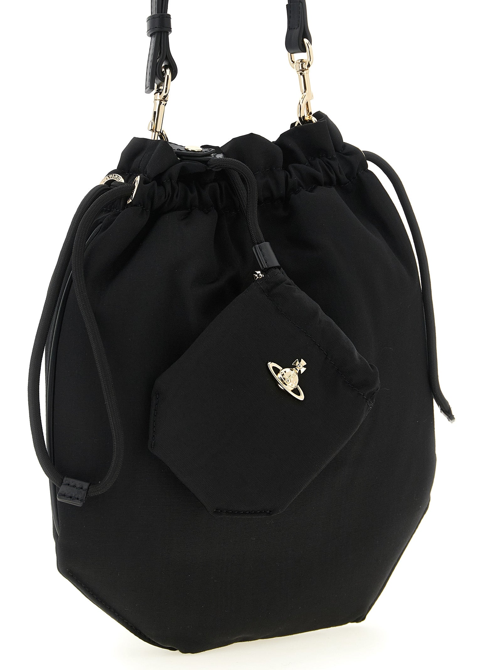 Vivienne Westwood Black Viscose Handbag
