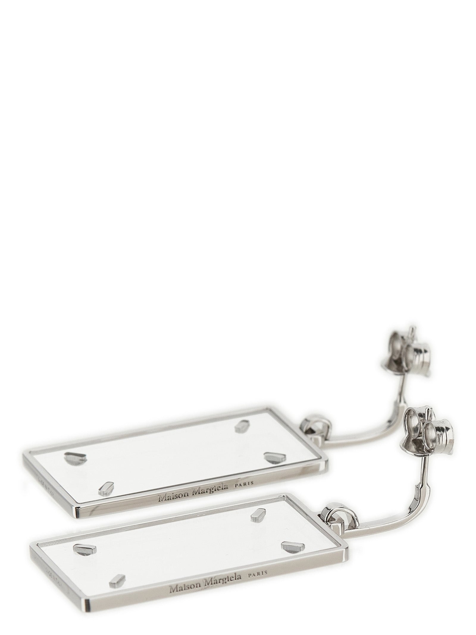 Maison Margiela Silver Brass Earrings