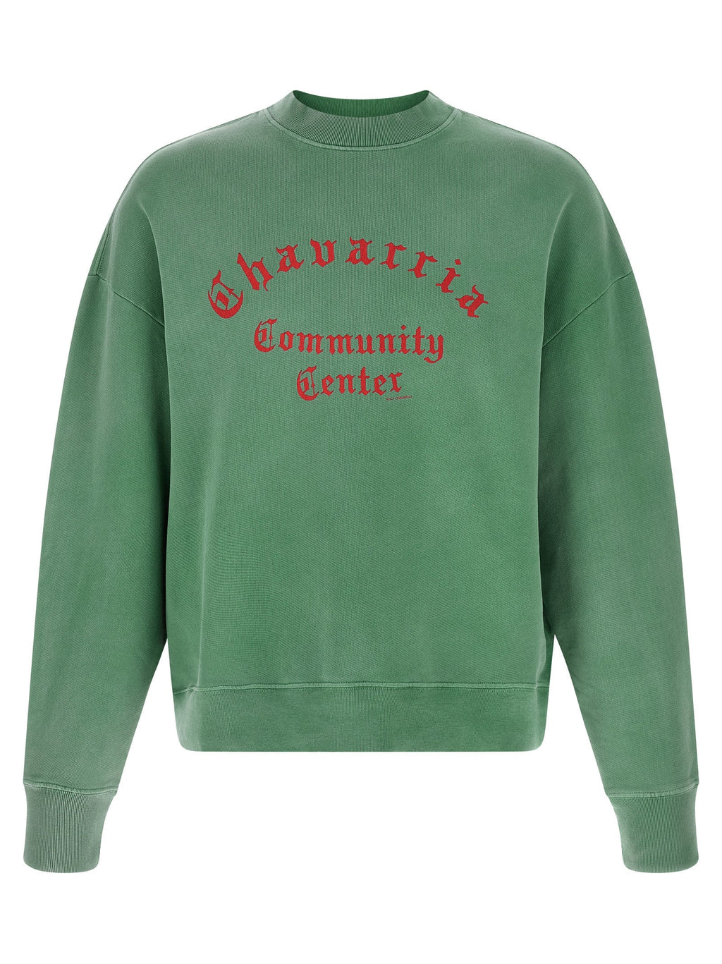 WILLY CHAVARRIA Bicolor Cotton Sweatshirt