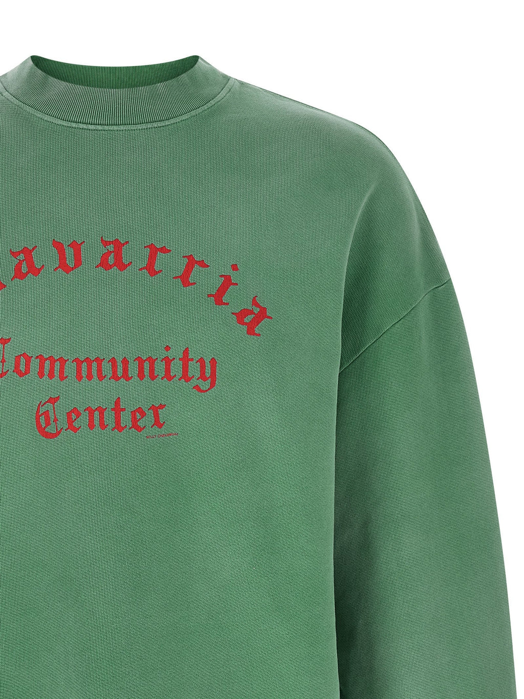 WILLY CHAVARRIA Bicolor Cotton Sweatshirt