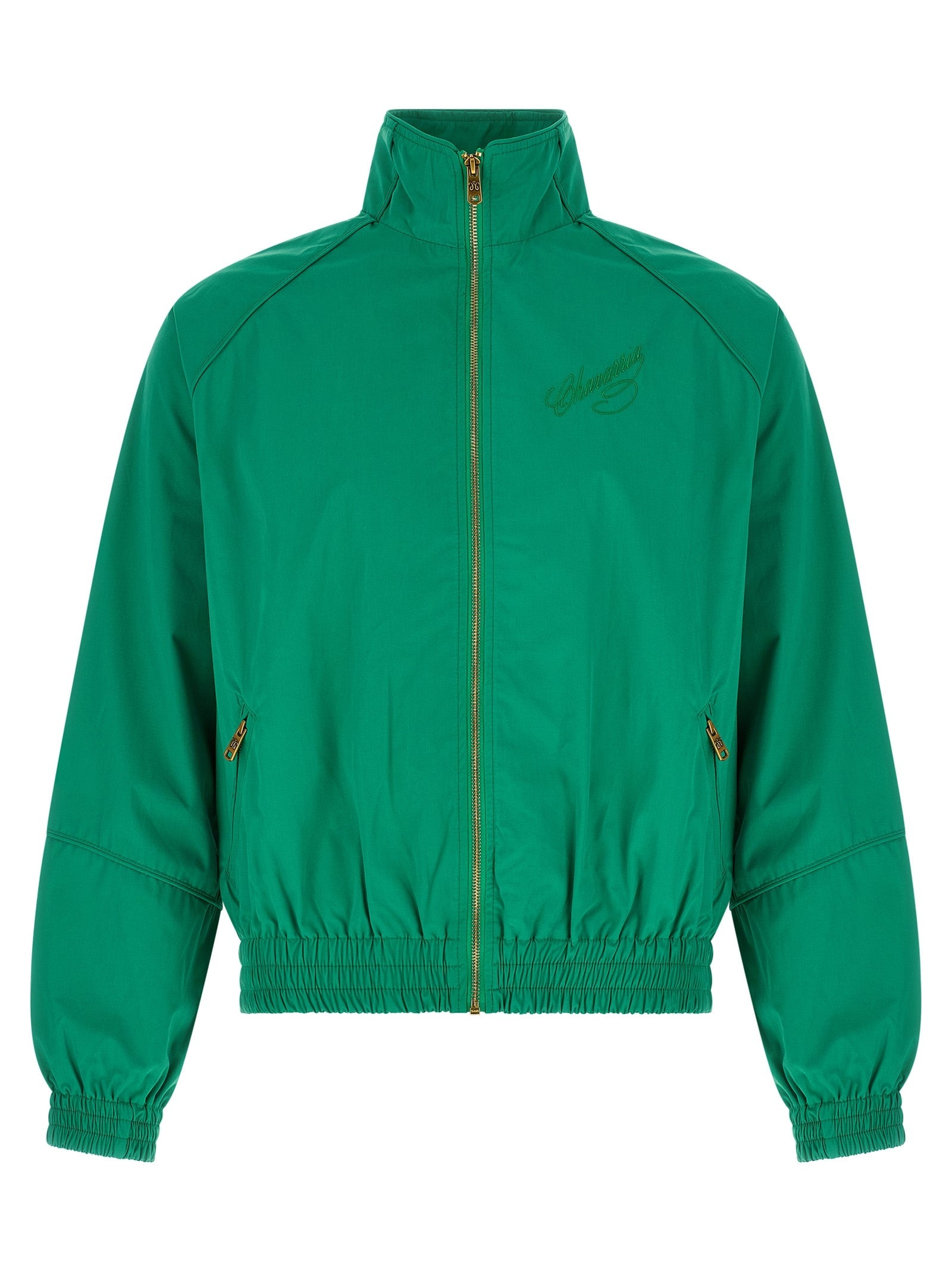 WILLY CHAVARRIA Bicolor Cotton Shell Jacket