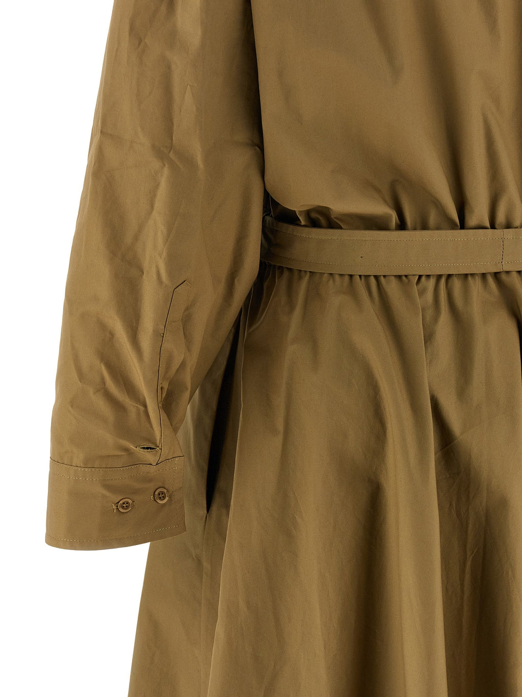 NUDE Bicolor Cotton Midi Dress