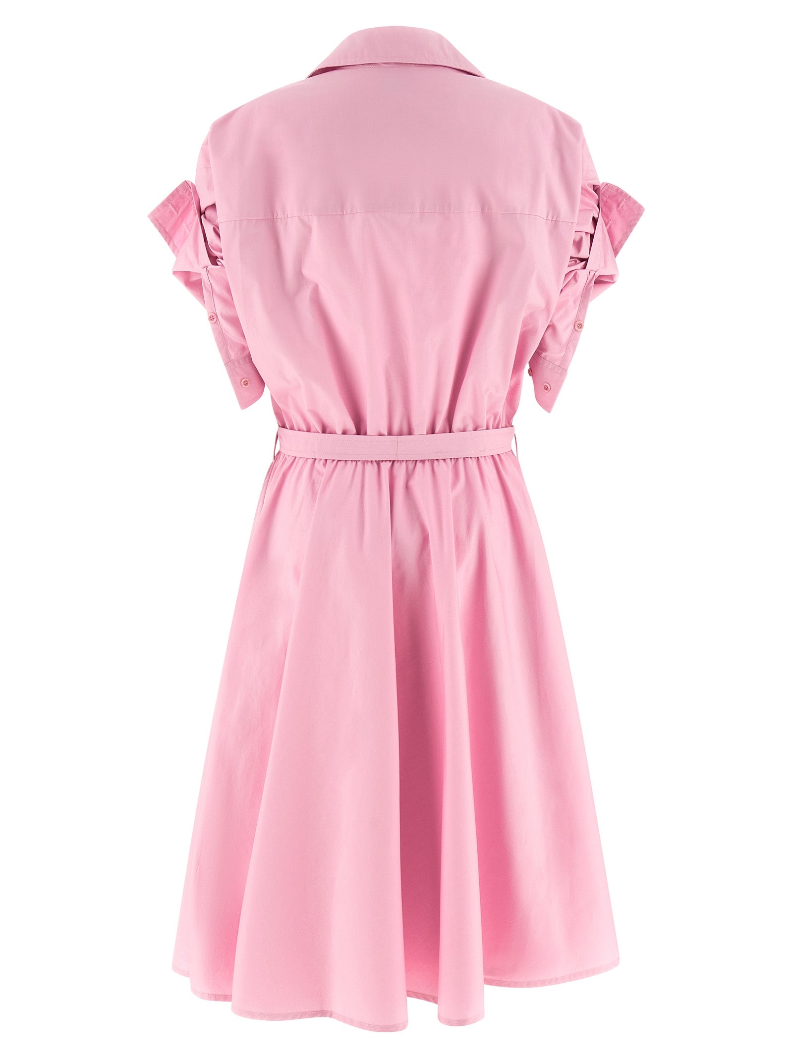 NUDE Multicolor Cotton Midi Dress