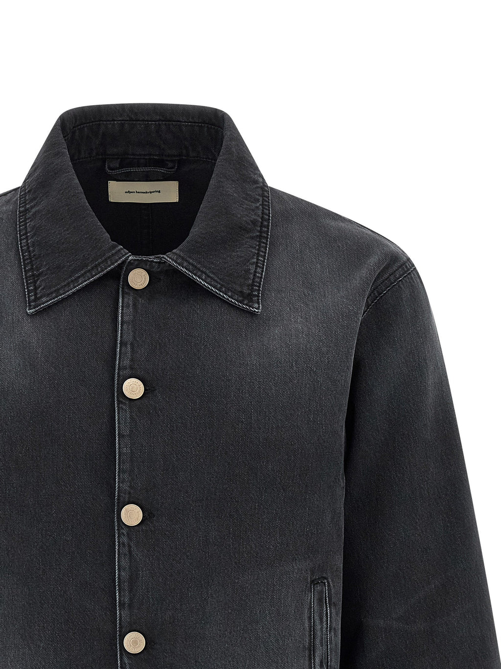 MFPEN Black Organic Cotton Denim Jacket