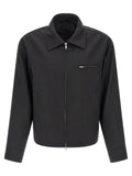 MFPEN Gray Wool Full-Length Jacket