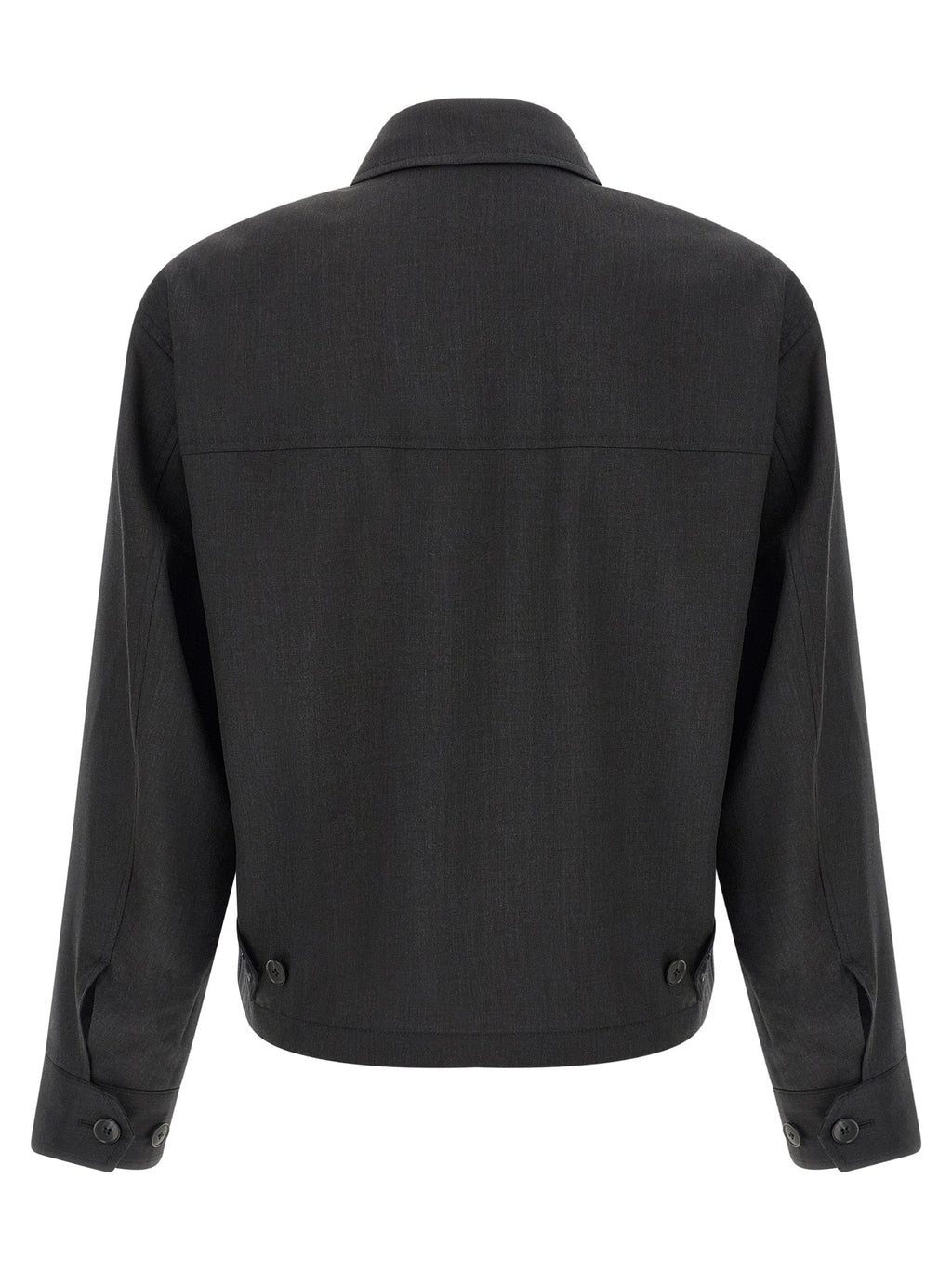 MFPEN Gray Wool Full-Length Jacket