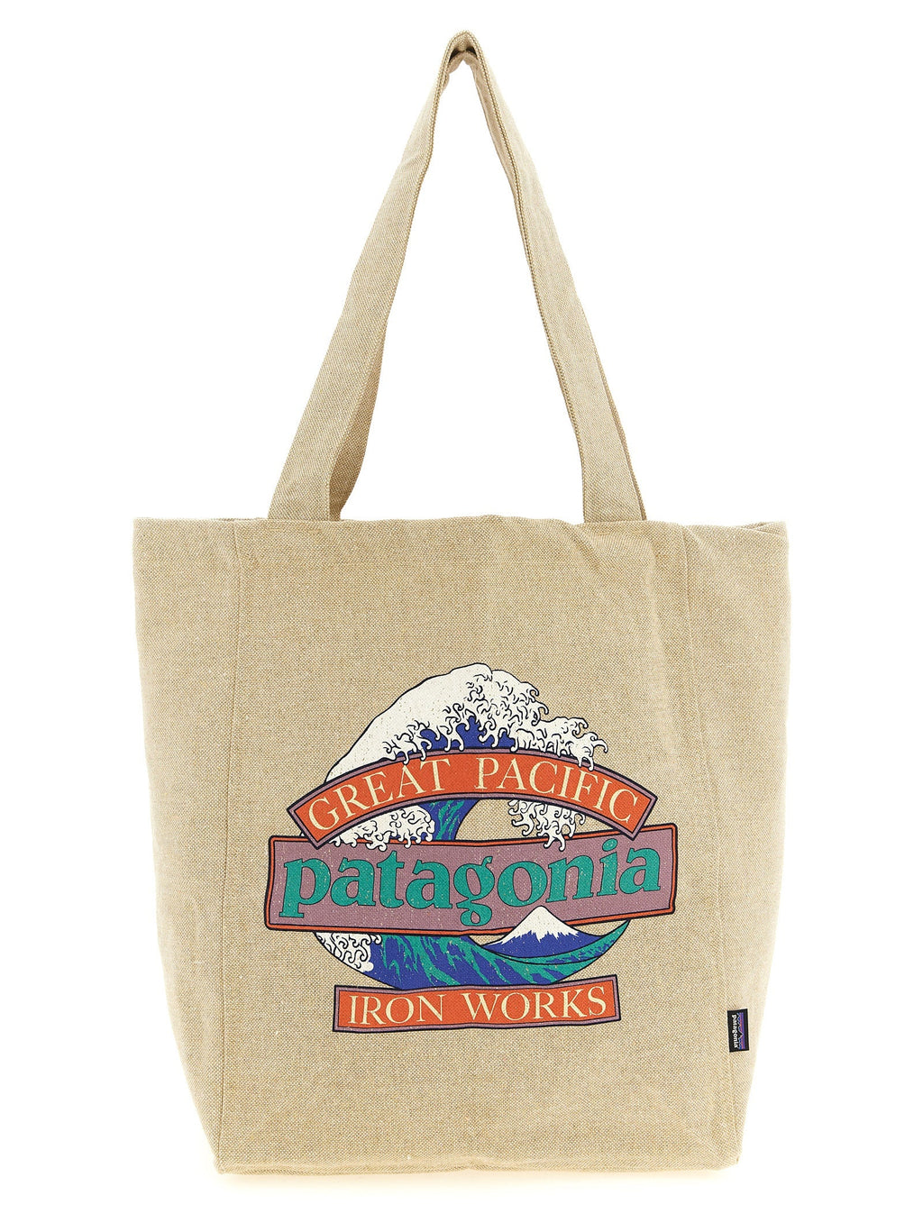 PATAGONIA Beige Cotton Tote Bag