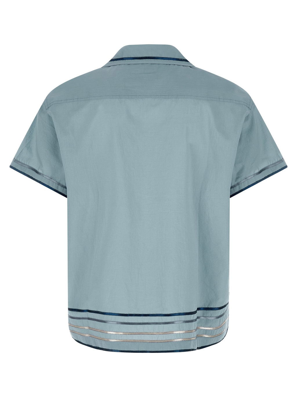 BODE Blue Cotton Blouse