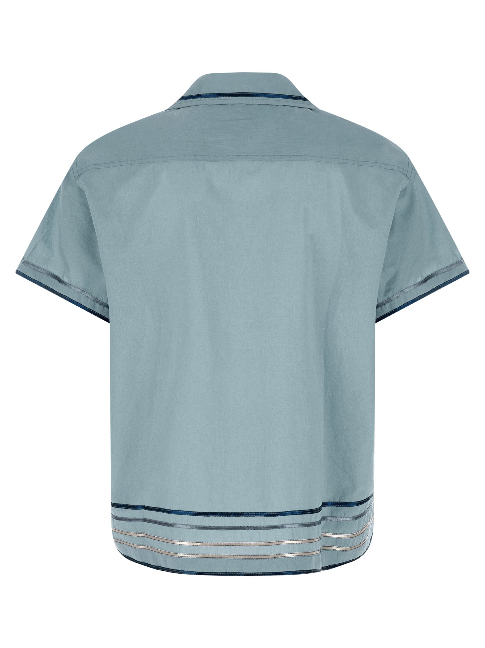 BODE Blue Cotton Blouse