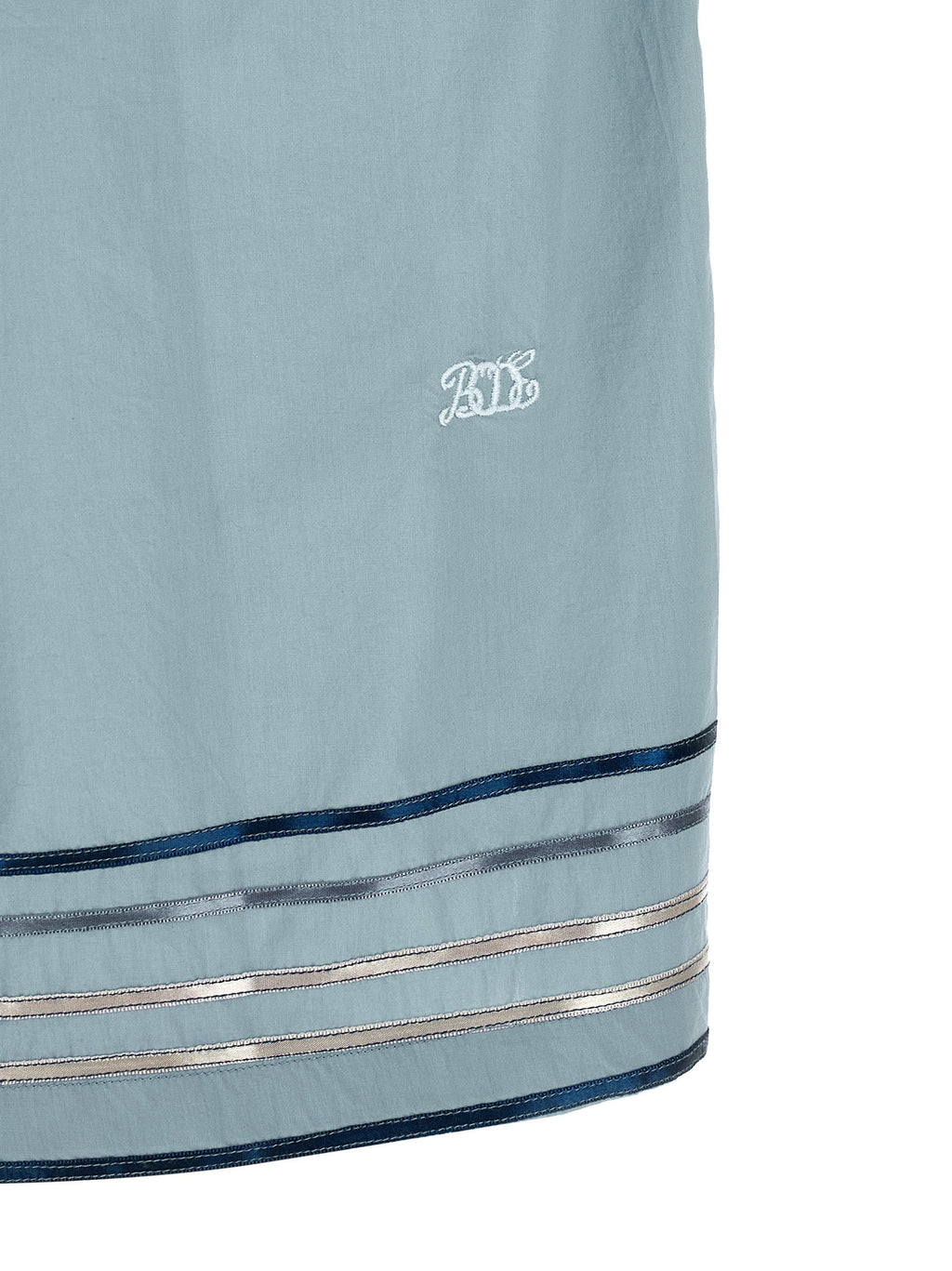 BODE Blue Cotton Blouse