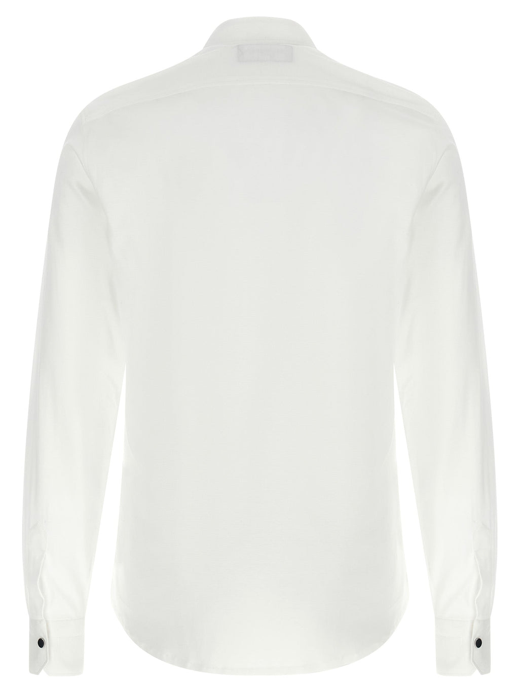 Kiton White Cotton Blouse