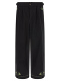 BODE Black Cotton Casual Pants
