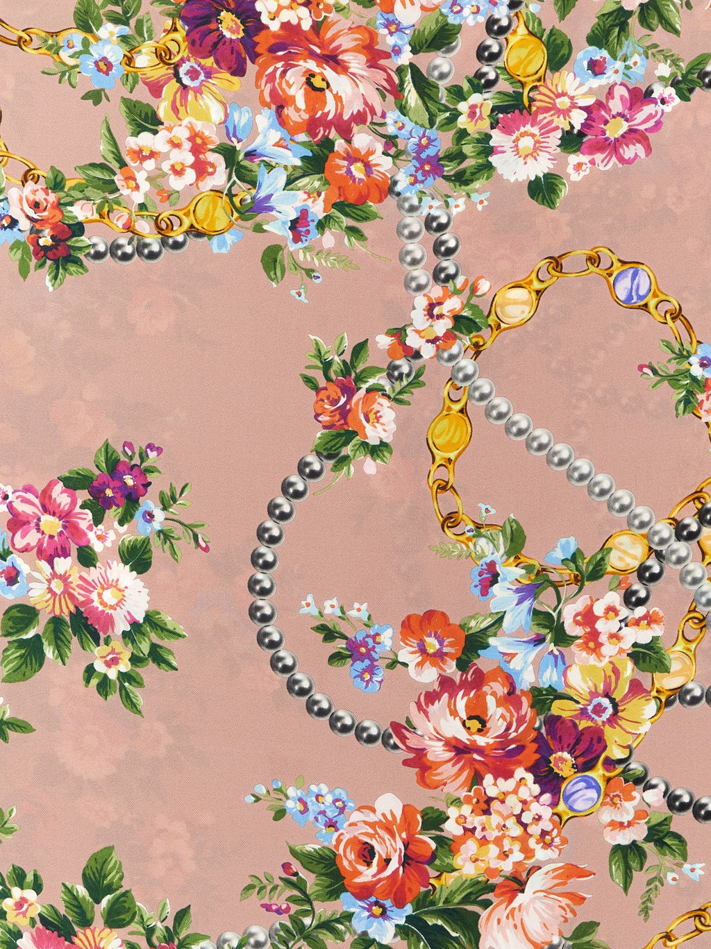 Dolce & Gabbana Blue Silk Scarf