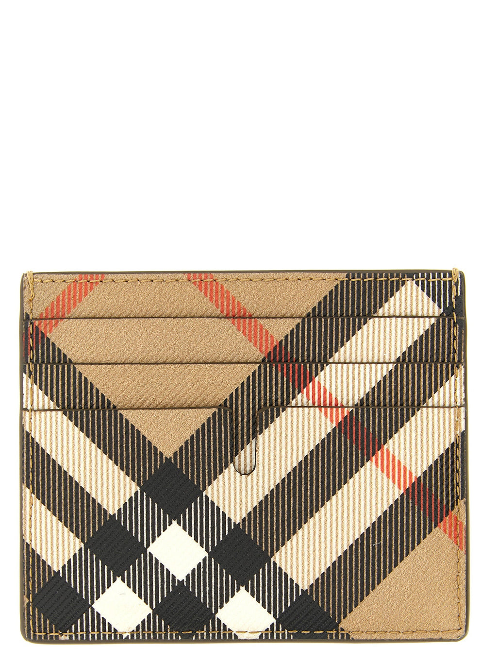Burberry Beige Polyethylene Cardholder