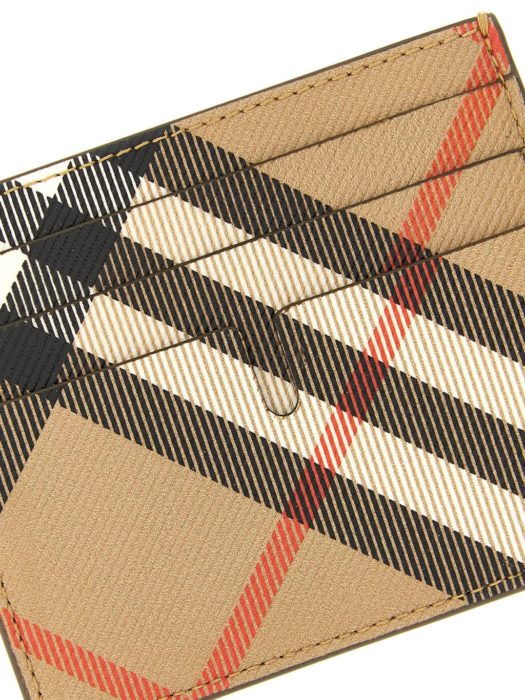 Burberry Beige Polyethylene Cardholder
