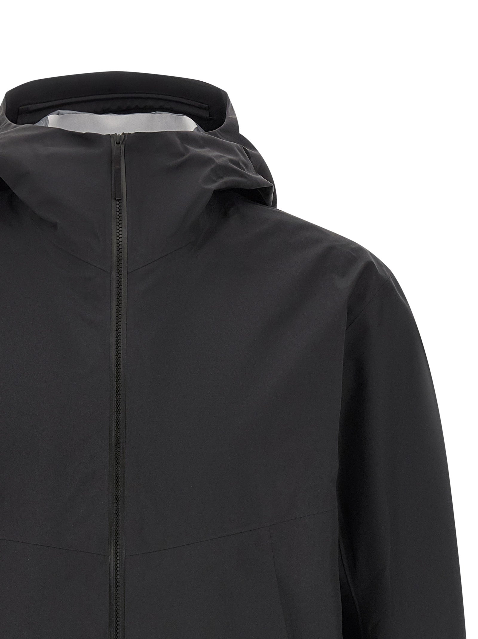 Arc'teryx Veilance Black Nylon Shell Jacket
